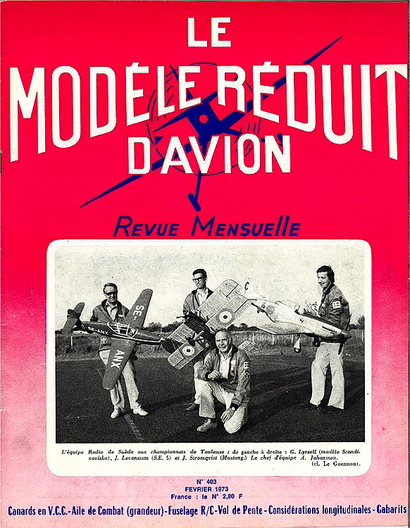 Le Modele Reduit dAvion 403